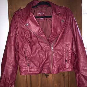 Aeropostale Leather Jacket - XL